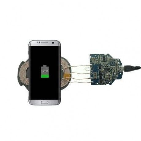 Cwxuan 10W Fast Charging Qi Wireless Charger PCBA Module / Plug / Play for Qi-devices (BLU