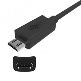 Micro-USB Data / Charging Cable Original Cable for Motorola Turbo Power 15 USB Charger - S