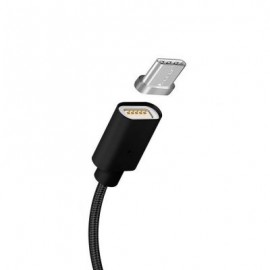Cwxuan USB Type-C Detachable Magnetic Adhesion Braided Data Sync Charging Cable (100cm) (B