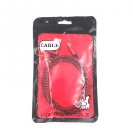 1Meter Nylon Braid Type-C USB Cable Output 2.0A Fast Charge Wire (RED)
