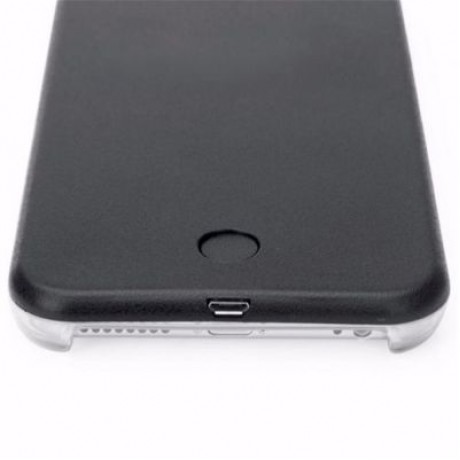 Anti-Skid Emitting Hard Back Shell Fashion Selfie LED Flash Light Phone for iPhone X Case 