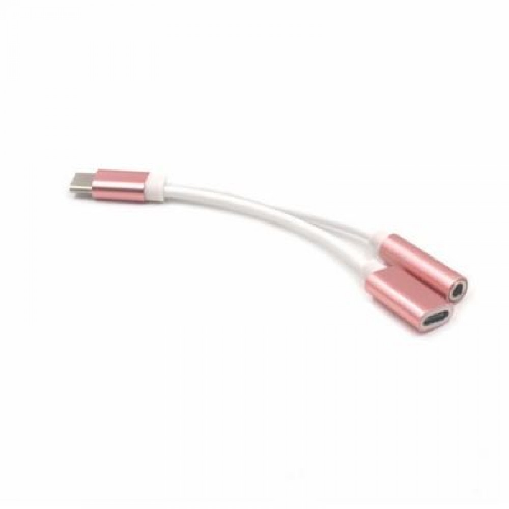 2 in 1 USB-C to 3.5mm Audio Adapter 2 in 1 USB Type C Cable Fast Charge to 3.5mm Audio Jac 2 in 1 USB-C to 3.5mm Audio Adapter 2 in 1 USB Type C Cable Fast Charge to 3.5mm Audio Jac