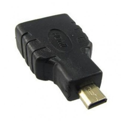 HDMI Female to Micro HDMI Male Adapter (BLACK)