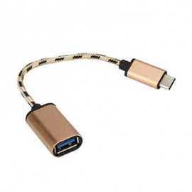 Mchoice USB 3.1 Type-C USB-C OTG Cable USB3.1 Male to USB2.0 Type-A Female Adapter Cord (G