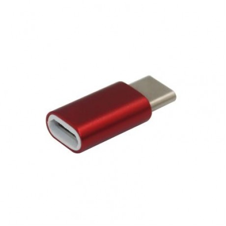 Minismile 5PCS Aluminium Alloy USB 3.1 Type-C To Micro USB Data Sync Charging Adapters Con