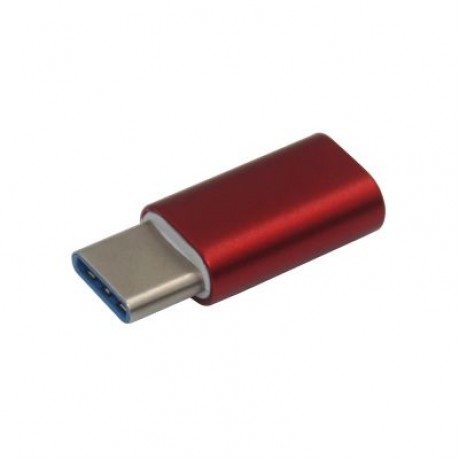 Minismile 5PCS Aluminium Alloy USB 3.1 Type-C To Micro USB Data Sync Charging Adapters Con