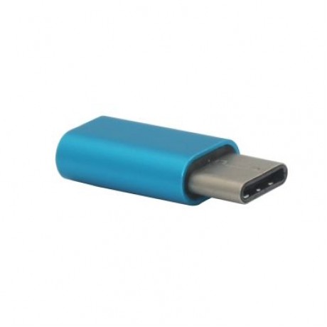 Minismile 7PCS Aluminium Alloy USB 3.1 Type-C To Micro USB Data Sync Charging Adapters Con