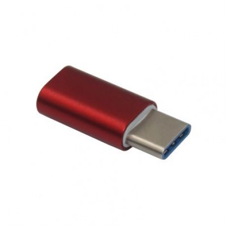 Minismile 7PCS Aluminium Alloy USB 3.1 Type-C To Micro USB Data Sync Charging Adapters Con
