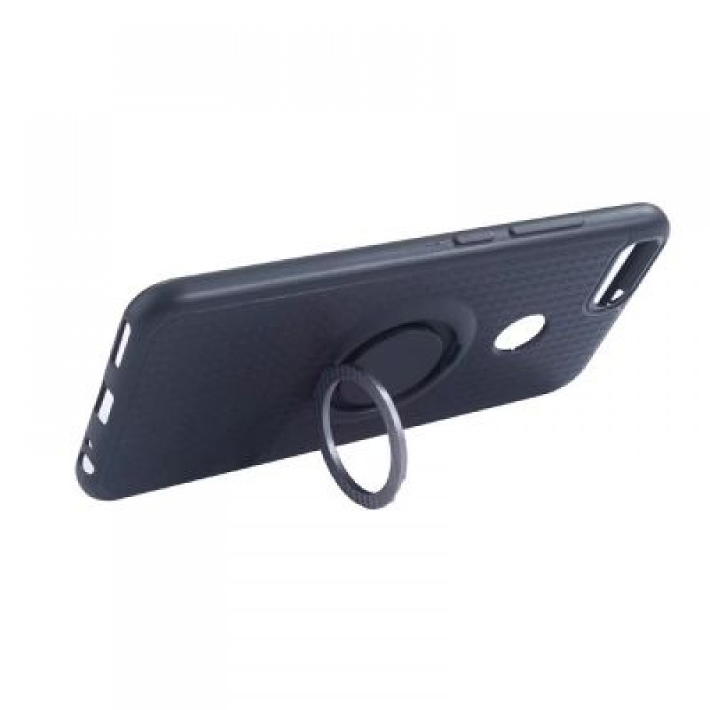Magnet Ring Stand Holder Cover Case for Xiaomi Mi 5X / A1 (BLACK)