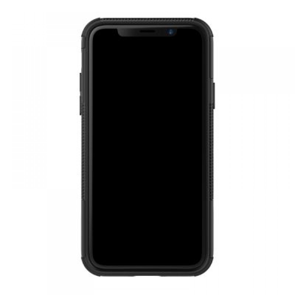 Luxury Back Matte Soft Silicon Case Candy Colors Full Cover for iPhone X (BLACK)