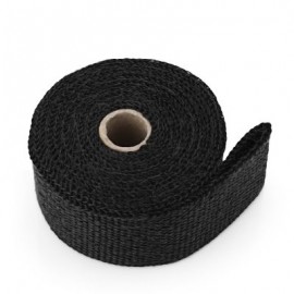 5M Auto Exhaust Tube Heat Wrap Tape for Car Motorcycle (BLACK)