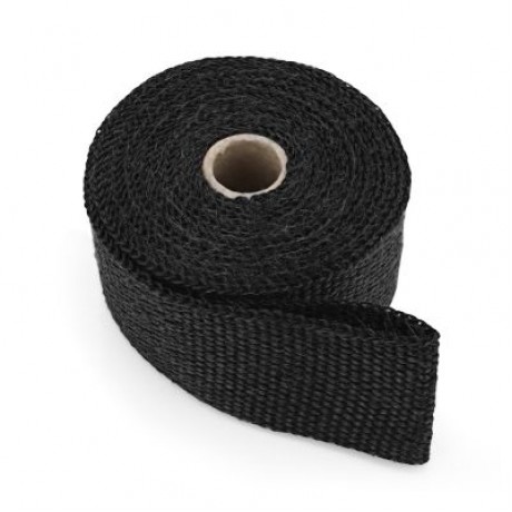 5M Auto Exhaust Tube Heat Wrap Tape for Car Motorcycle (BLACK)