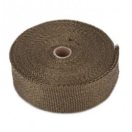 15M Auto Exhaust Tube Heat Wrap Tape for Car Motorcycle (ARMY GREEN)