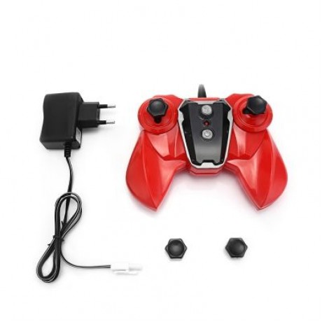 Flytec 015 4CH Bouncing Rotation Devil Fish Crazy Gyro Car (RED)
