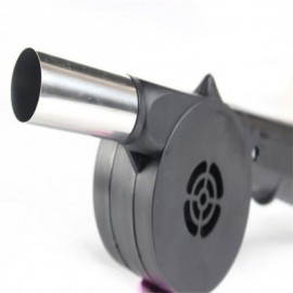 Outdoor Camping Barbecue Tool Hand Blower (BLACK)
