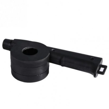 Outdoor Camping Barbecue Tool Hand Blower (BLACK)