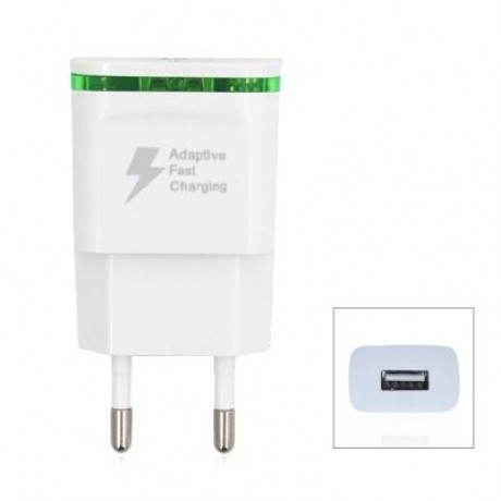 5V/2A Quick Charger EU Plug USB Charger Power Adapter (WHITE)