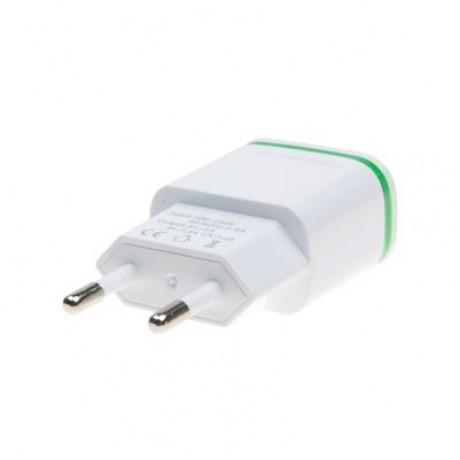 5V/2A Quick Charger EU Plug USB Charger Power Adapter (WHITE)