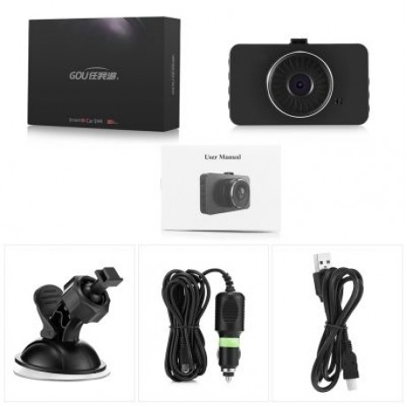 GOU UR60 HD1080P Mini Dash Cam (BLACK)