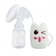 Electric Breast Pump Automatic Massage Milking Machine (WHITE)