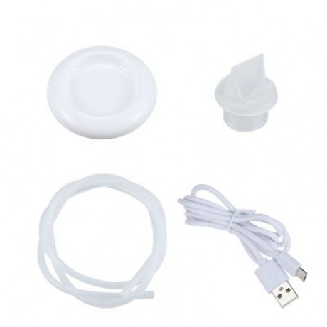 Electric Breast Pump Automatic Massage Milking Machine (WHITE)