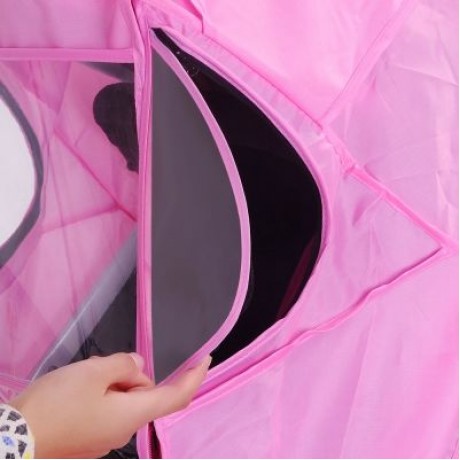 Baby Stroller Accessories Zipper Pushchair Universal Rain Cover (HOT PINK)