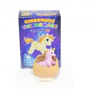 Growing unicorn mermaid Water Growing Hatching Colorful Egg (ORANGE)