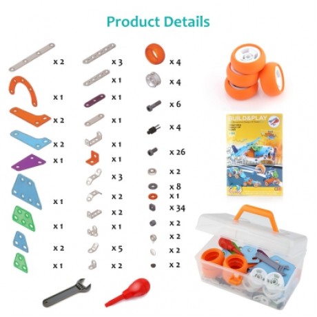 HANYE J - 201 5 in 1 Model Building Blocks Set Funny Toys (COLORFUL)