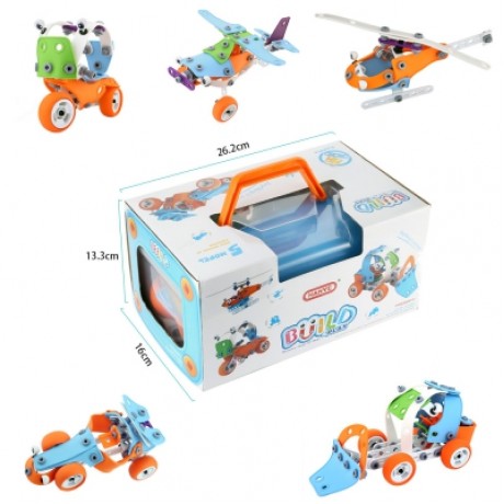 HANYE J - 201 5 in 1 Model Building Blocks Set Funny Toys (COLORFUL)
