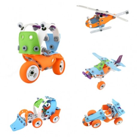 HANYE J - 201 5 in 1 Model Building Blocks Set Funny Toys (COLORFUL)