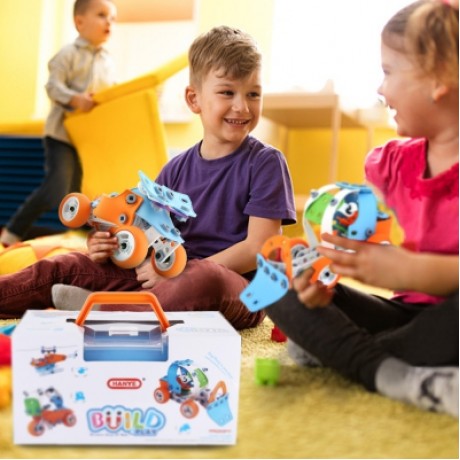 HANYE J - 201 5 in 1 Model Building Blocks Set Funny Toys (COLORFUL)
