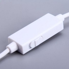 3 IN 1 MICRO USB SYNC OTG CHARGING CABLE WITH LED INDICATOR FOR SONY HTC (WHITE)