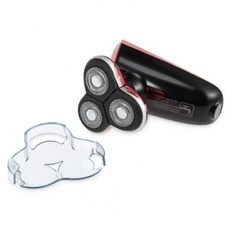 JINDING Electric Shaver Hair Trimmer Facial Cleansing Machine (RED)