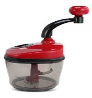 Multifunctional Vegetable Cutter Kitchen Food Grinder Tool (LOVE RED)