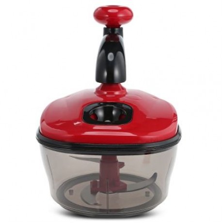 Multifunctional Vegetable Cutter Kitchen Food Grinder Tool (LOVE RED)