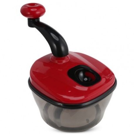 Multifunctional Vegetable Cutter Kitchen Food Grinder Tool (LOVE RED)