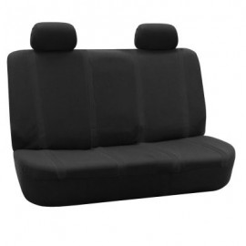 Universal High-quality Strip Print Car Seat Covers 9PCS (BLACK)