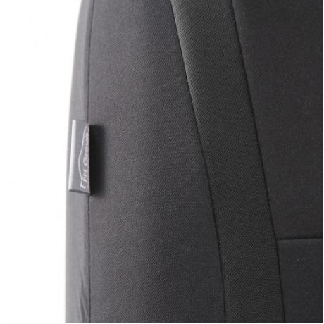 Universal High-quality Strip Print Car Seat Covers 9PCS (BLACK)
