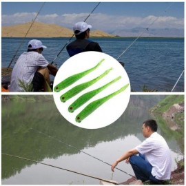 A FISH LURE Soft Fishing Lures Artificial Bait 4pcs (DARK FOREST GREEN)