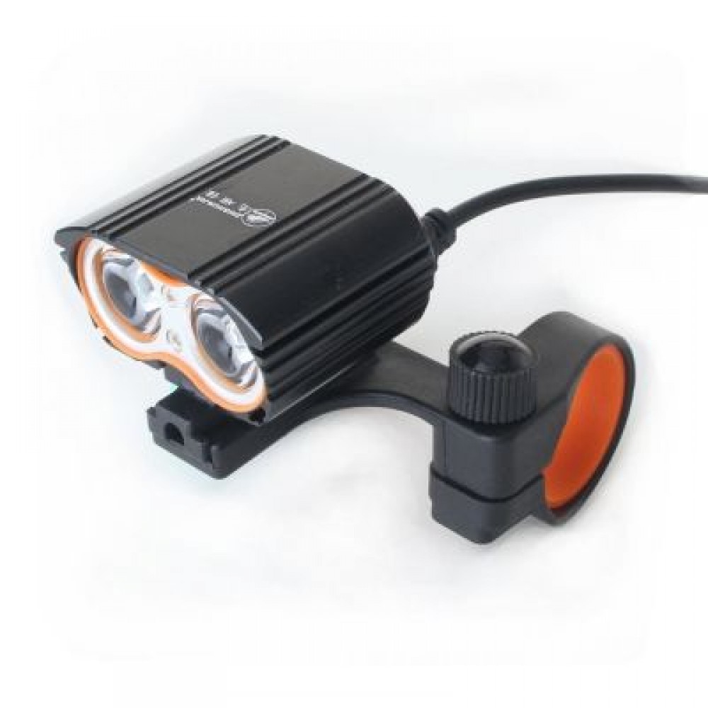 ZHISHUNJIA USB 5V  CREE XM-L T6 LED 1400lm 4-Mode Light Bicycle Lamp (BLACK)