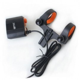 ZHISHUNJIA USB 5V  CREE XM-L T6 LED 1400lm 4-Mode Light Bicycle Lamp (BLACK)