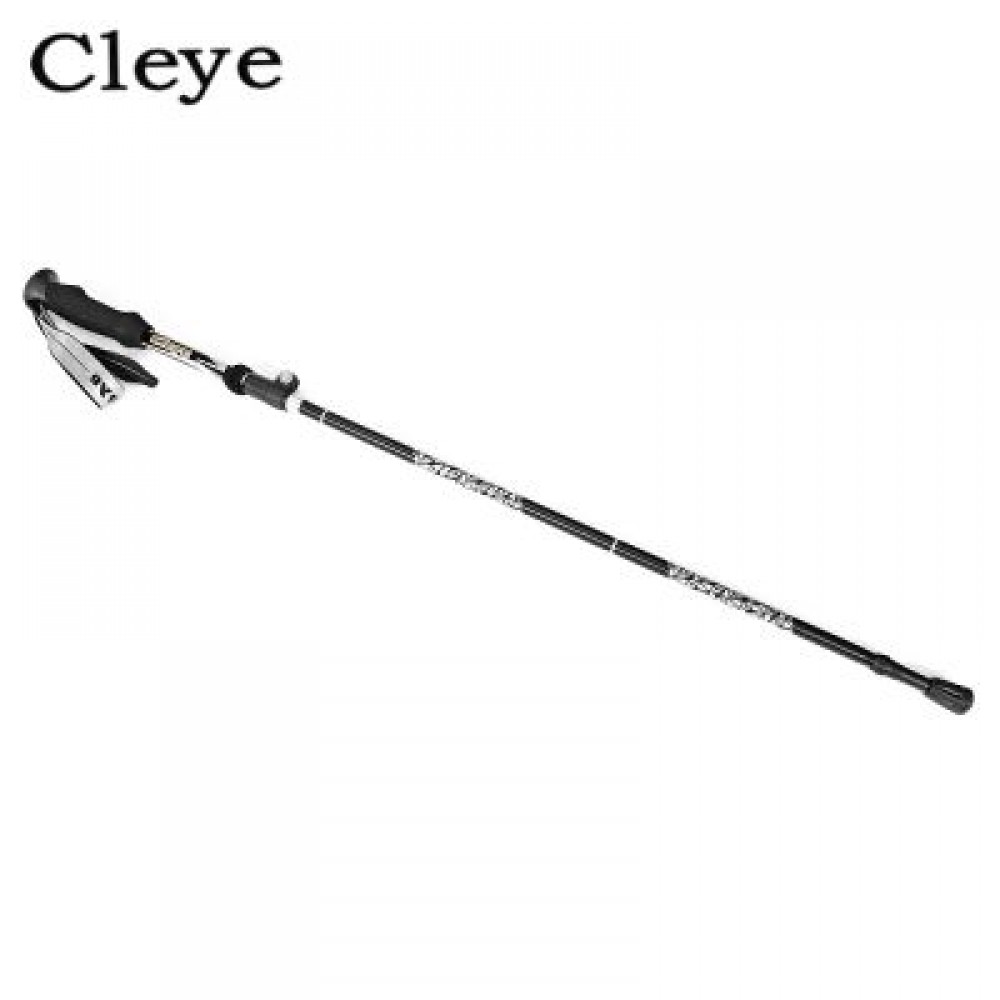 Cleye 7075 Aluminum Alloy Portable Trekking Pole (BLACK)