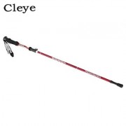 Cleye 7075 Aluminum Alloy Portable Trekking Pole (RED)