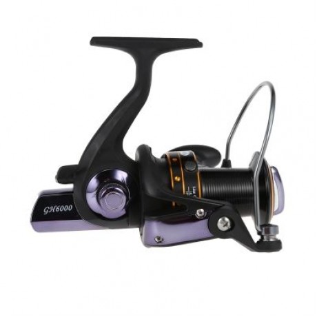 BOYANG GH6000 12   1BB Spinning Fishing Reel (BLACK)