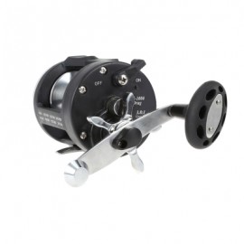 Lizard All-metal Head Drum Fishing Reel (BLACK)