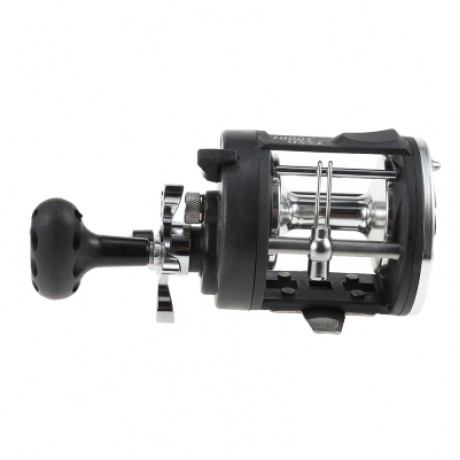 Lizard All-metal Head Drum Fishing Reel (BLACK)