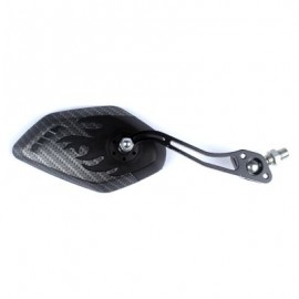 Mountain Bike Handlebar Rearview Vision Mirror Reflector 2pcs (BLACK)