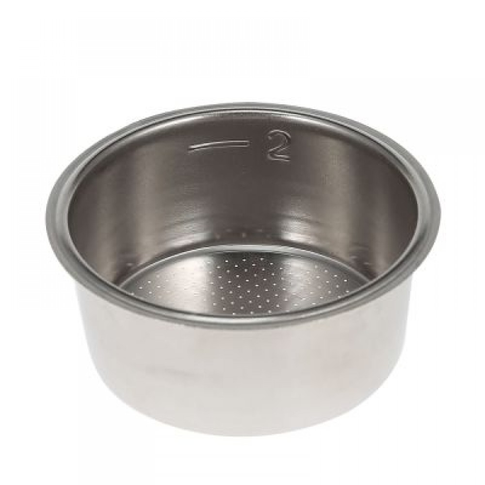 Gustino Durable Stainless Steel Porous Filter for Coffee Maker (SILVER)
