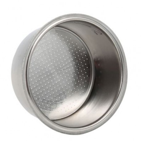 Gustino Durable Stainless Steel Porous Filter for Coffee Maker (SILVER)