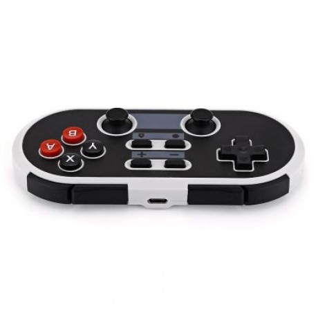 NS02 Classic Game Controller Wireless Mini Game Pad (GRAY)